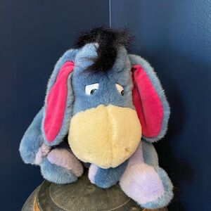 Plush Eeyore- Blue and Pink